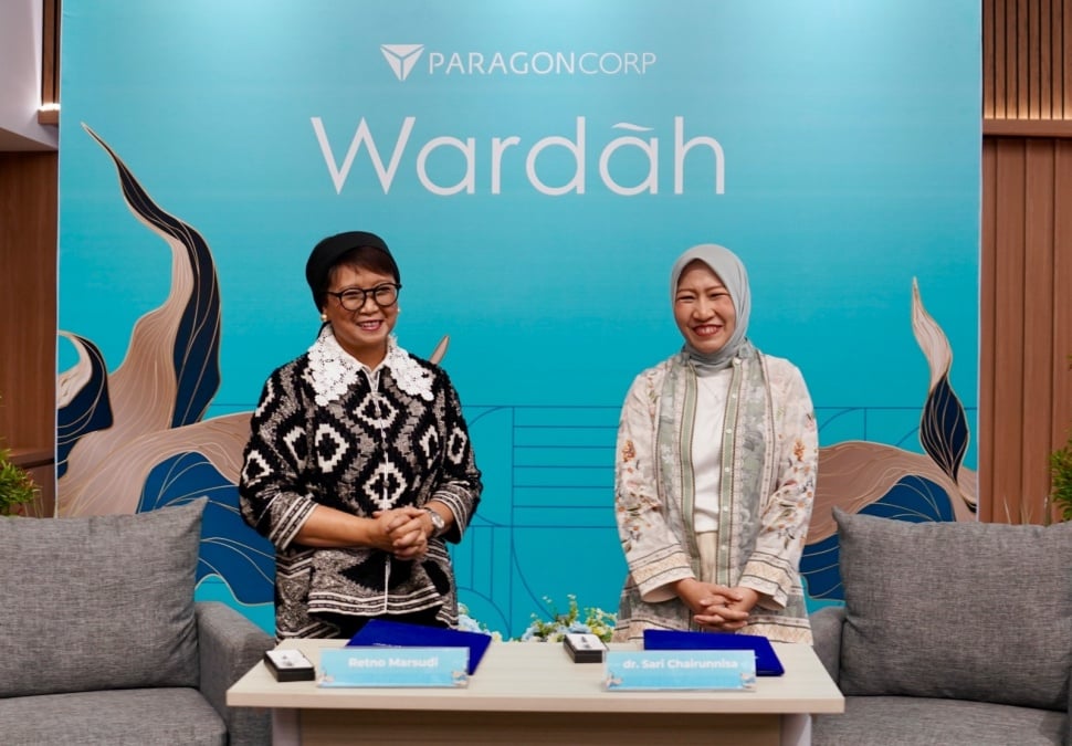 Retno Marsudi bersama Paragon Wardah siap Membawa perubahan bagi Dunia 